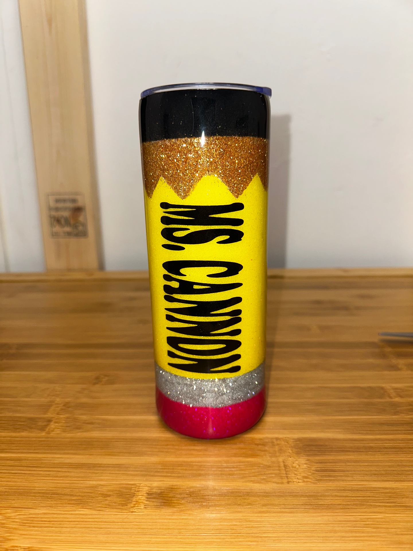 Custom Glitter Tumbler — 20oz