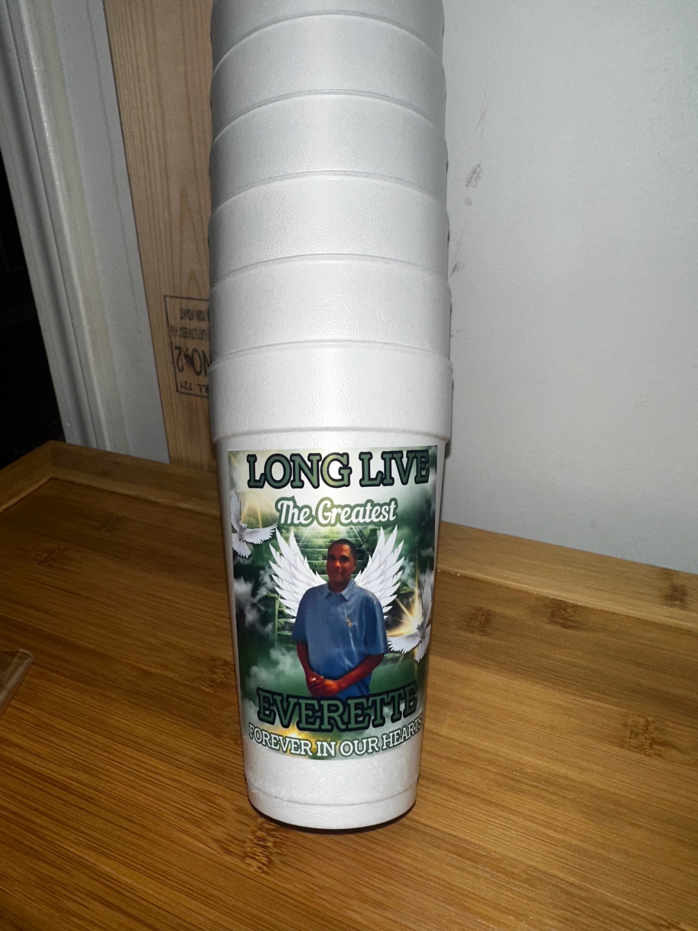 Custom Styrofoam Cups